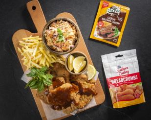 Pork Schnitzel with Gravy